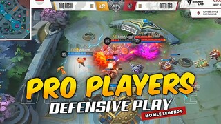 PRO PLAYERS HIGH IQ DEFENSIVE PLAY PART 1 | MLBB