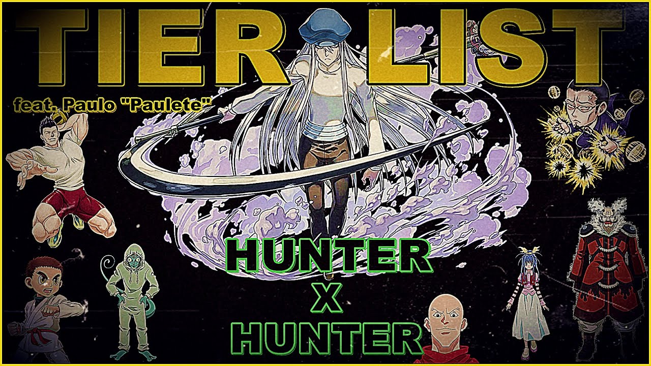 Avaliando TODOS os Personagens de Hunter x Hunter (Tier List) 