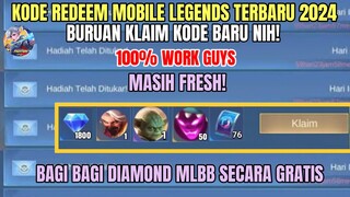 BURUAN REDEEM! 4 KODE REDEEM ML TERBARU KODE REDEEM MOBILE LEGENDS HARI INI UPDATE SEPTEMBER 2024