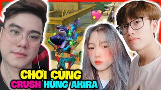 Free Fire : Cow TV Chơi Cùng Crush Mới Của HùngAkira Leo Nóc Xưởng Tank Bo Quấn Máu Và Cái Kết