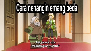 cara nenanginnya memang beda😆