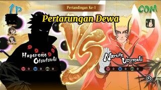 GILA COY ! RIKUDO SENNIN MUDA VS NARUTO BARYON MODE