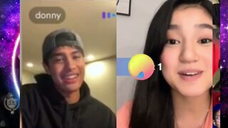 Donny Biglang Nabanggit Wrong Sent ni Belle Mariano sa Kumu Live ng DonBelle, Gello at Limer