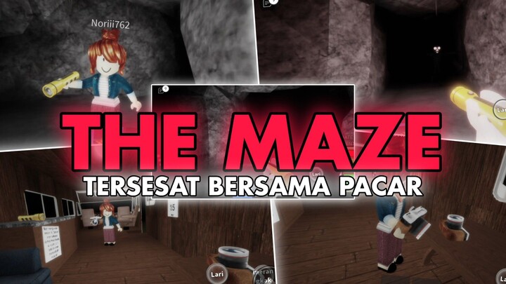 ROBLOX - Tersesat di labirin bersama pacar, malah ketemu hantu😭