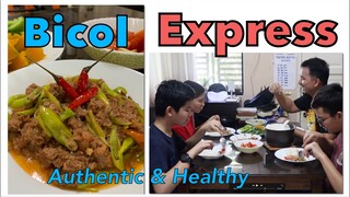 BICOL EXPRESS RECIPE | healthiest, authentic version | Mukbang BICOL EXPRESS with my Family