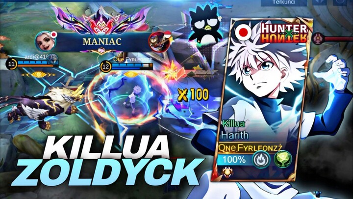 REVIEW SKIN HARITH X KILLUA HXH,EFEKNYA SUPER BAGUS CUY !!