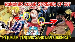 [COLOR SPREADS CP 987] PETUNJUK TENTANG SABO DAN KUROHIGE!?