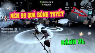 Identity V - Lần Đầu Ném Hết 99 Quả Bóng Tuyết, Liệu Bạn Có Đủ Độ Rảnh ?| TomHD