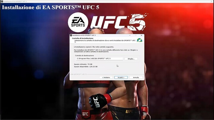 EA SPORTS UFC 5 scarica il gioco per PC