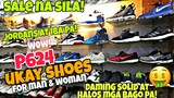 P624 MADAMI SOLID at halos mga BAGO PA!20% off na sila!ECQ ukay shoes update!cityland edsa shaw