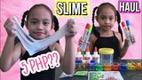 SLIME SUPPLIES HAUL + MAKING CLEAR SLIME (PHILIPPINES) DIY SLIME CHALLENGE