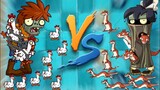 Chicken zombie vs Weasel zombies: thế trận 1 chiều | Plants vs Zombies 2 - phân tích pvz2 | MK kids
