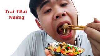 CQT - Lội Ao Bắt Trai Trai Nướng Mỡ Hành Siêu CAY