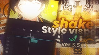 [Tutorial] Shake Style Visper ver.3.5 - Alight motion