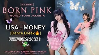 [031123] BLACKPINK LISA- Money Dance Break Performance! at Jakarta Indonesia🔥