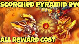 Scorched Pyramid Island (First Look and Reward Cost Information) | Dragon City 2020 |