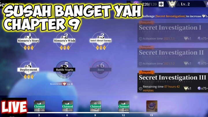 Live Streaming Chapter 9-4 Tensura King Of Monsters Susah