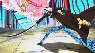 Trafalgar Law đấu với Doflamingo phần 1