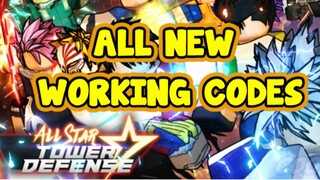 NEW UPDATE! CODES ALL STAR TOWER DEFENSE Roblox