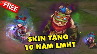 Phát rồ với Skin free Annie phiên bản Teemo Siêu To Khổng Lồ nhân dịp kỷ niệm 10 năm LMHT