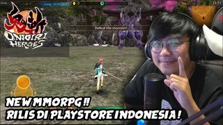 BARU RILIS ! MMORPG BARU !! Onigiri HEROES OPEN WORLD ! Mobile Gameplay