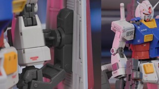 The color change limited edition is really well played, Bandai HGUC Gundam Base Limited Edition Gund