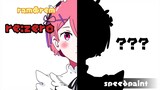 [SPEED PAINT]si kembar cantik rem dan ram(anime re:zero)