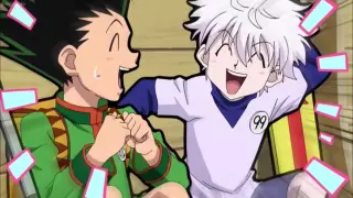 Killua and Gon being just friends for 9 minutes