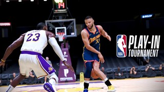 NBA 2K21 Modded Playoffs Showcase | Lakers vs Warriors | Full Game Highlights