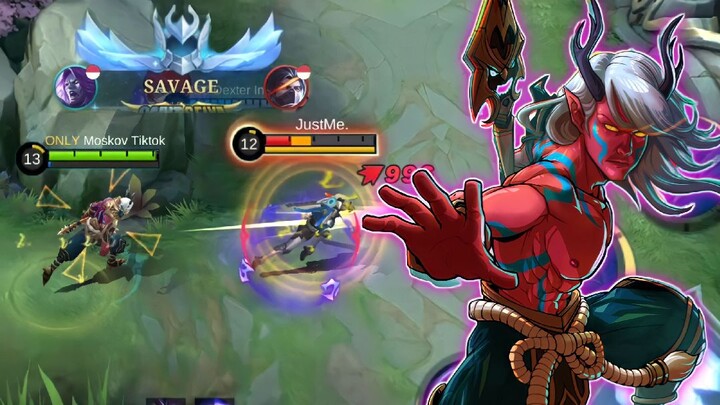 PAKAI SKIN YANG JARANG DI PAKAI MALAH DAPAT SAVAGE