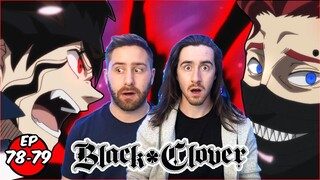 Reacting to BLACK CLOVER EPISODE 78 & 79 | BEAUTY AND TEAMWORK!