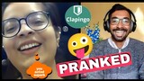 Prank with clapingo tutor || Prank clapingo English conversation with Indian tutor || Rural Talk