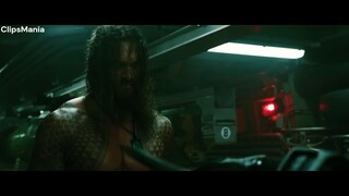 aquaman vs black manta!! submarine fight!!