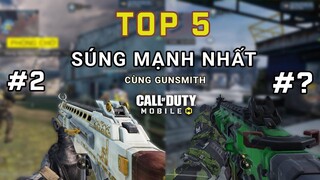 COD Mobile | TOP 5 SÚNG NÊN CHỌN KHI ĐẤU XẾP HẠNG KỂ TỪ KHI CÓ TÍNH NĂNG XƯỞNG CHẾ TÁC (RANK MÙA 6)