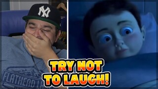 Try not to laugh CHALLENGE 46 - by AdikTheOne REACTION!