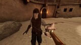The pretty big sister has become your teammate in the VR world! (Sword and Magic VR)