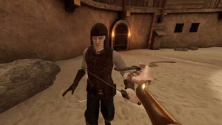 Chị gái xinh đẹp đã trở thành đồng đội của bạn trong thế giới VR! (Sword and Magic VR)