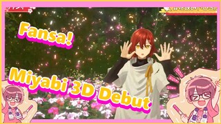 [EN CC] Miyabi performs Fansa by Honeyworks at his 3D debut! 【Hanasaki Miyabi/Holostars】