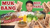 BEEF PARES Unique BONE MARROW MUKBANG | PINOY MUKBANG