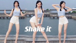 【马原里美】4K竖屏 开学了，和博士学姐一起Shake it 吧！Sistar韩舞翻跳