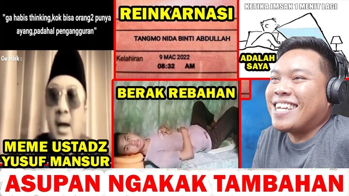 MEME YUSUF MANSUR, BERAK REBAHAN, REINKARNASI, KETIKA MAU IMSAK - ASUPAN NGAKAK TAMABAHN