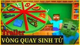 [ Lớp Học Quái Vật ] Trailer VÒNG QUAY SINH TỬ | Minecraft Animation