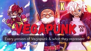 ONE PIECE: SIX VEGAPUNK | BAWAT BERSYON NG VEGAPUNK AT KUNG ANO ANG KINAKATAWAN NILA