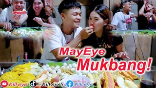 MayEye Mukbang + Kilig Moment with Shout Out (MayEye Vlog)