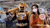 If this tokusatsu character is shown at a comic convention, will anyone stop mentioning his bad joke