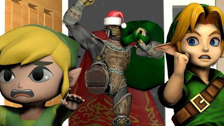 [แอนิเมชัน] กานอนเอาของขวัญวันคริสต์มาสมาให้ [The Legend of Zelda]