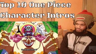 Top 10 One Piece Character Introductions (Reaction)