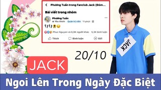 🔴 NÓNG: JACK "COMEBACK" Đúng Ngày Đặc Biệt 20/10 | Fan Đóm Vui Sướng Tột Độ