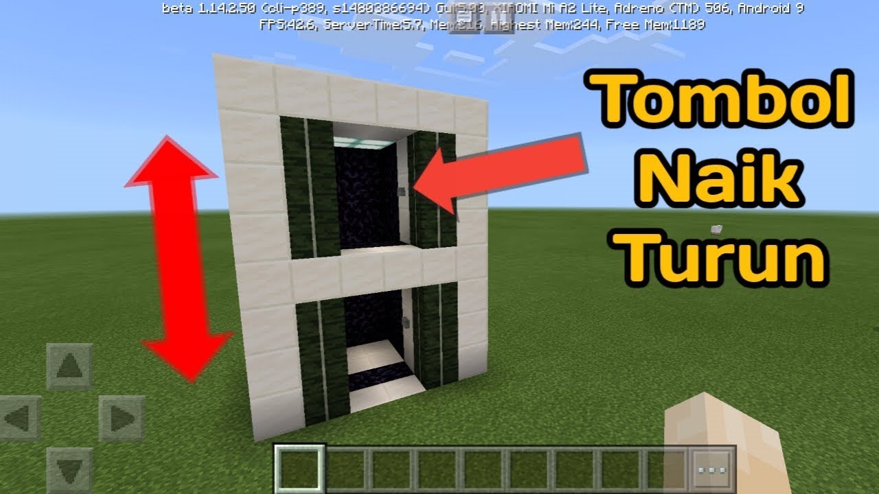 Cara Membuat Lift Di Minecraft - Bstation