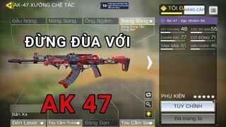 COD Mobile | Chứng Kiến Sức Mạnh Hủy Diệt Của AK47 Khi Có Đầy Đủ Đồ Chơi - AK Cụ Hồ Vô Địch!